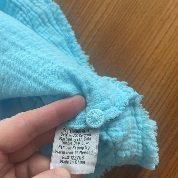 Johnny Was brand embroidered blouse, size L - Picture 6 of 6